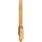 Ekena Millwork Bellingham Rough Sawn Timber Gable Bracket, Western Red Cedar, 36"W x 23"H x 2"D x 4"F, 15/12 Pitch GBW036X23X0204BEL00RWR - alternate 3
